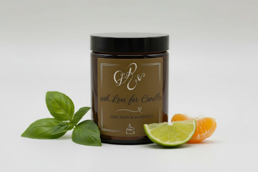Duftkerze Lime, Basil & Mandarin