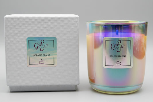 Duftkerze irisierend Solaris Blanc LIMITED EDITION