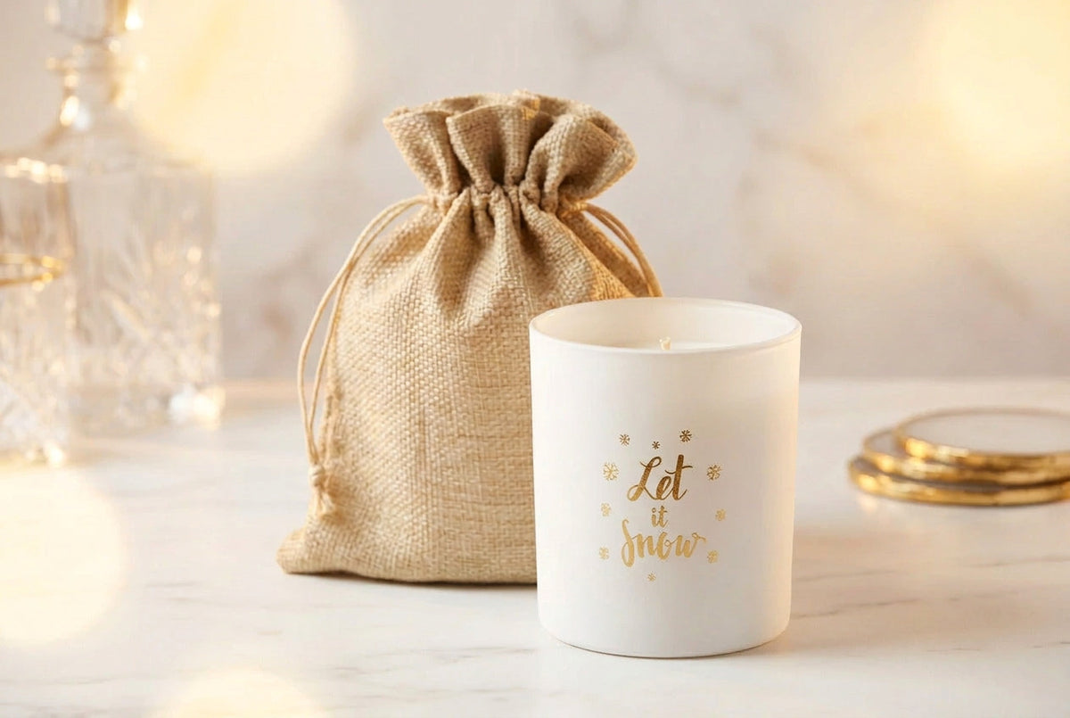 Weihnachts-Duftkerze „Let it snow“ – Pain Au Chocolat