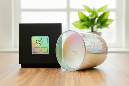 Duftkerze irisierend Thai Lime & Mango LIMITED EDITION