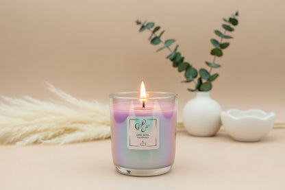 Duftkerze irisierend Lime, Basil & Mandarin  LIMITED EDITION