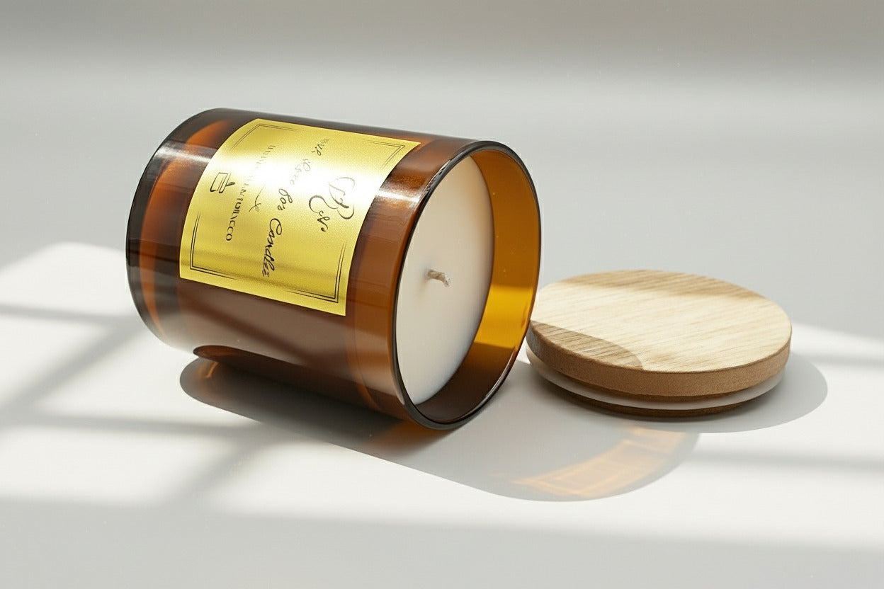 Duftkerze Dark Honey & Tobacco