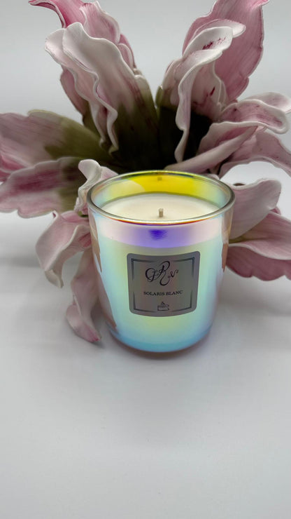 Duftkerze irisierend Solaris Blanc LIMITED EDITION